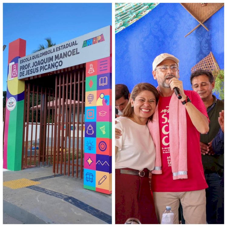 Comunidade do Ambé celebra entrega de Escola com infraestrutura moderna  fruto do trabalho do Governador Clécio Luís
