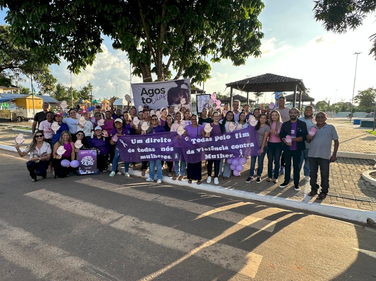 Prefeito Bruno Mineiro inaugura na Praça Saturnino, o Banco Vermelho, símbolo de luta contra a violência de gênero