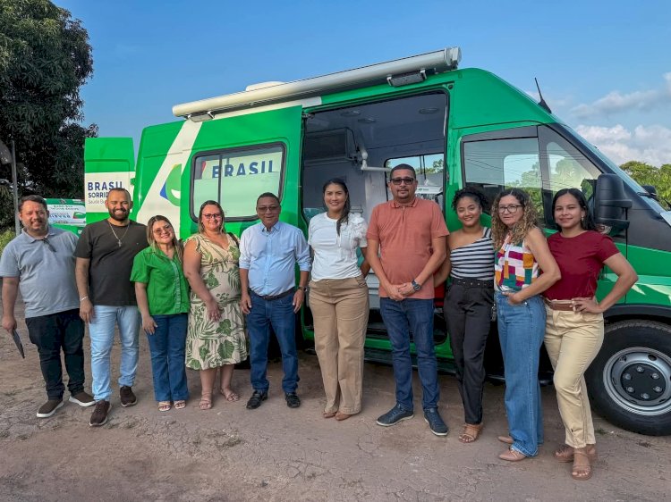 Com articulação do Prefeito Chico Nó, Mazagão recebe sua primeira unidade odontológica móvel
