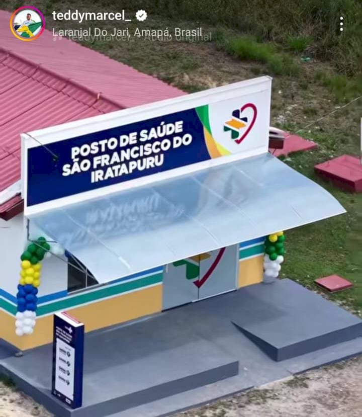Prefeito Teddy reinaugura Posto de Saúde para fortalecer atendimento na comunidade rural do Iratapuru