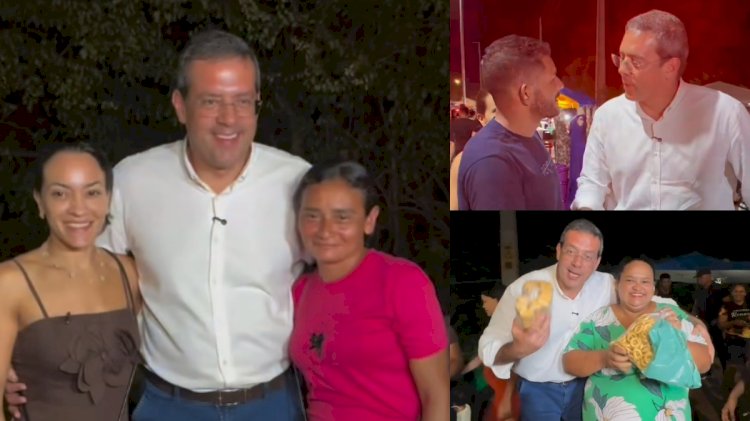 Cara de pau: Furlan e Raíssa são vistos na Feira em Santana gastando parte do dinheiro desviado do Hospital Municipal