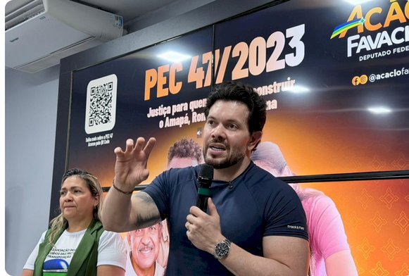 Proposta de Emenda à Constituição (PEC) 47 continua estagnada pelo comodismo de Acácio Favacho