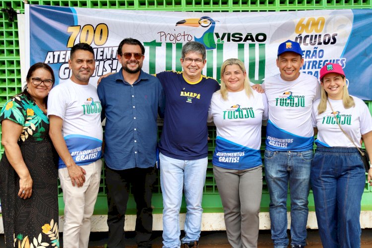 Projeto Visão Tucuju leva atendimento oftalmológico gratuito a Serra do Navio com apoio do senador Randolfe