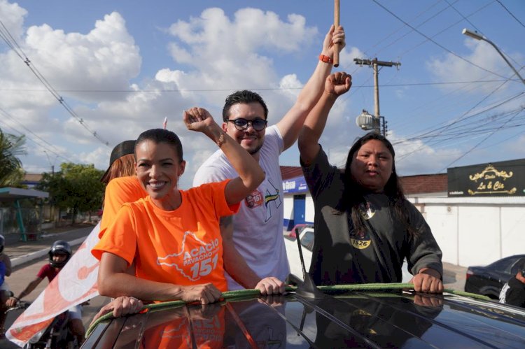 Acácio Favacho 151 reúne grande mobilização em carreata por Macapá