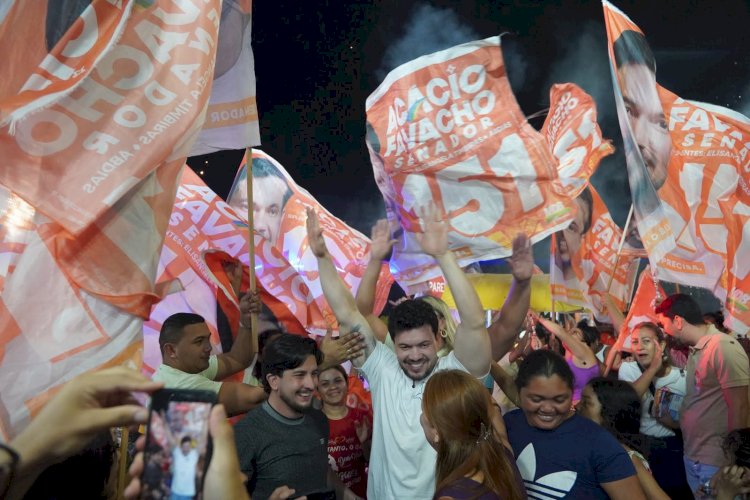 Onda Laranja: Acácio Favacho dispara nas ruas e se consolida como a grande segunda opção de voto ao Senado no Amapá